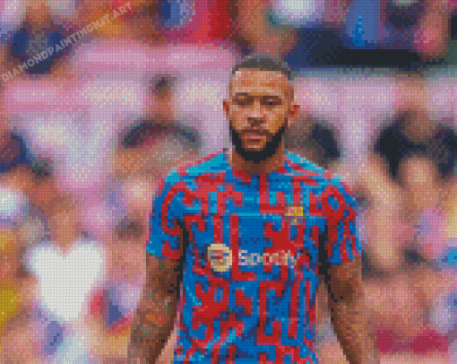 Memphis Depay FCB Barcelona Diamond Paintings