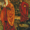 Merlin And Nimue Burne Jones Diamond Paintings