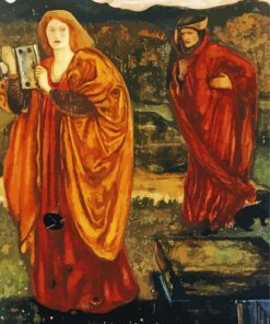 Merlin And Nimue Burne Jones Diamond Paintings