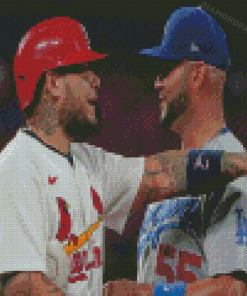 Molina And Pujols Diamond Paintings