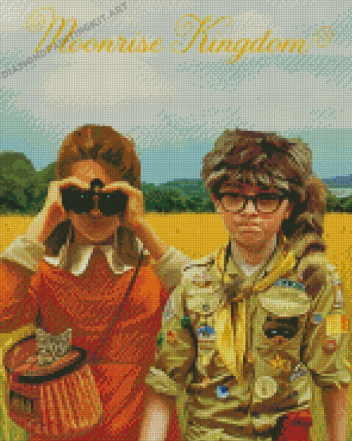 Moonrise Kingdom Poster Diamond Paintings