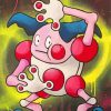 Mr Mime Pokemon Diamond Paintings