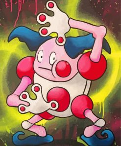 Mr Mime Pokemon Diamond Paintings