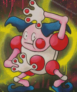 Mr Mime Pokemon Diamond Paintings