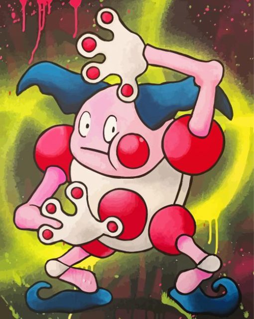 Mr Mime Pokemon Diamond Paintings