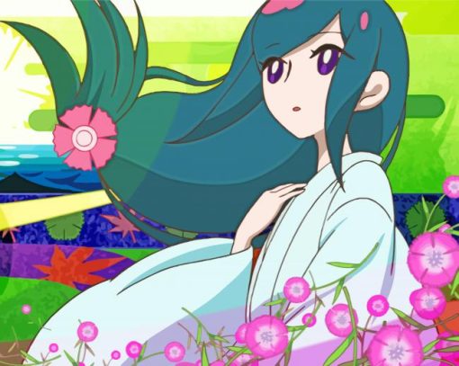 Nanami Yasuri Katanagatari Character Diamond Paintings