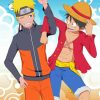 Naruto And Luffy Friends Diamond Paintings