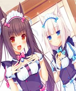 Nekopara Cute Characters Diamond Paintings