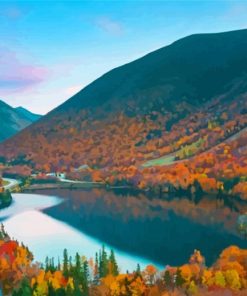 New Hampshire Fall Mountain Diamond Paintings