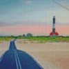 New York Fire Island Lighthouse Diamond Paintings