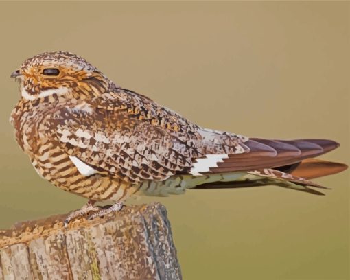 Nighthawk Bird Diamond Paintings