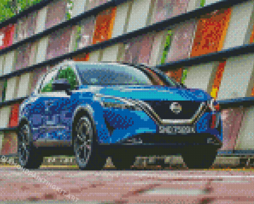 Nissan Qashqai Car Vehicle Diamond Paintings