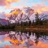 North Cascades National Park Reflection Diamond Paintings