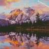 North Cascades National Park Reflection Diamond Paintings