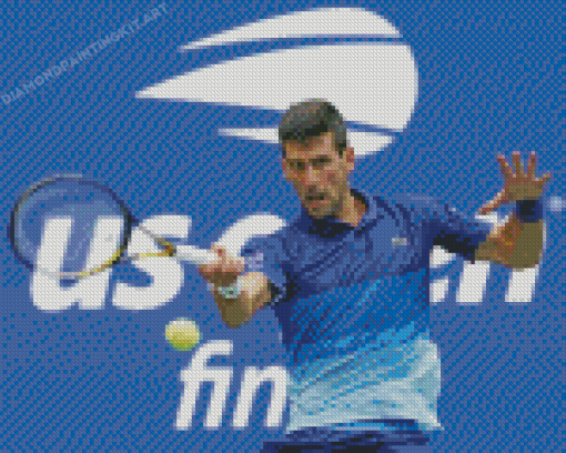 Novak Djokovic Diamond Paintings