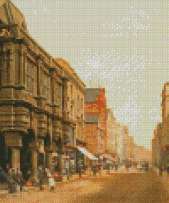 Old England Streets Diamond Paintings