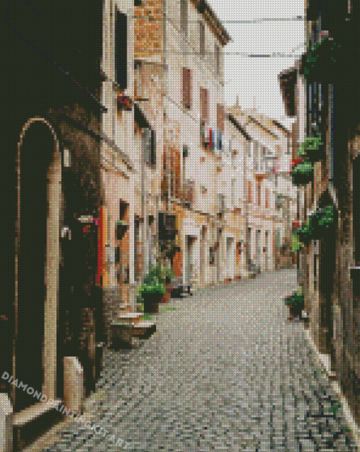 Old Streets Italy Diamond Paintings