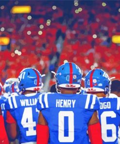 Ole Miss Players Diamond Paintings