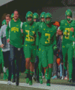 Oregon Ducks Players Diamond Paintings