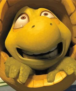 Over The Hedge Turtle Character Diamond Paintings