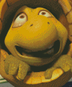 Over The Hedge Turtle Character Diamond Paintings