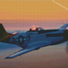 P51 Mustang Diamond Paintings