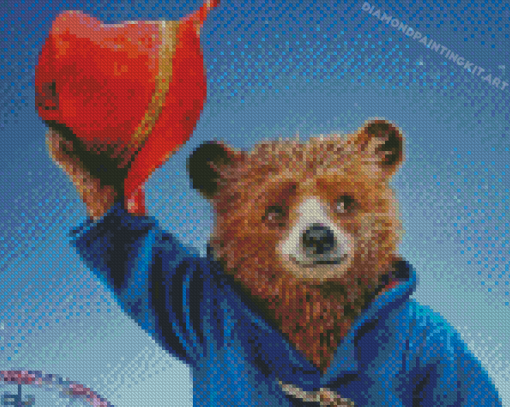 Paddington Brown Bear Diamond Paintings