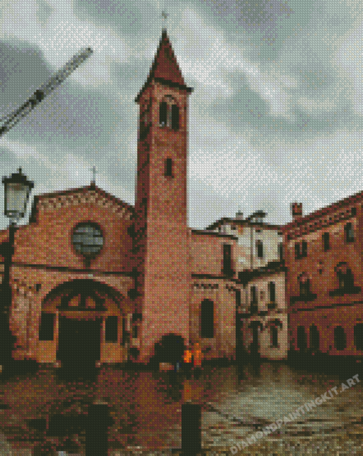 Padua Italy Buildings Diamond Paintings