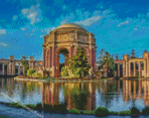 Palace Of Fine Arts California Theatre Diamond Paintings