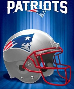 Patriots Helmet Art Diamond Paintings