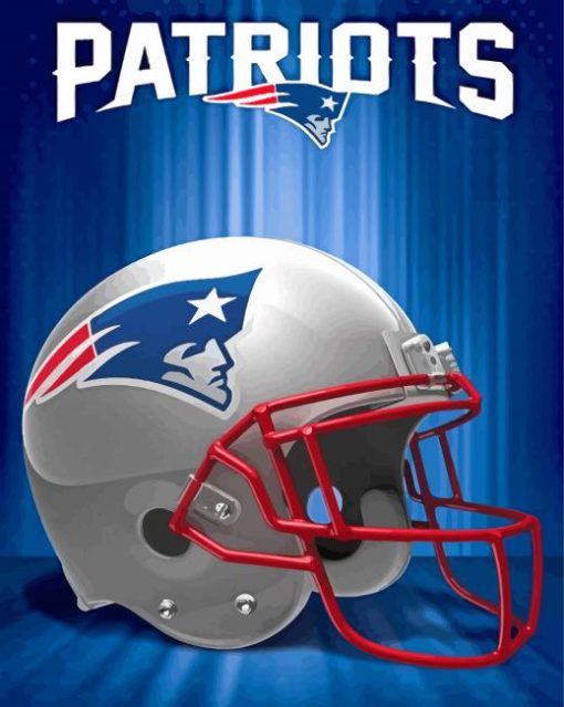 Patriots Helmet Art Diamond Paintings