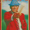 Paul Bear Bryant Alabama Poster Diamond Paintings