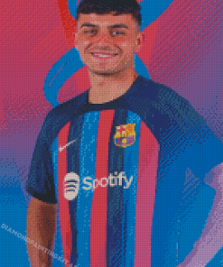 Pedri Football Player Diamond Paintings