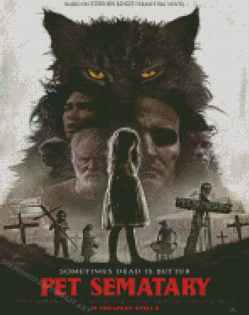 Pet Sematary Poster Diamond Paintings