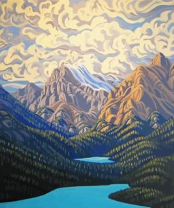 Peyto Lake Art Diamond Paintings