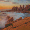 Phillip Island Sunset Diamond Paintings