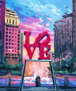 Philly Love Art Diamond Paintings