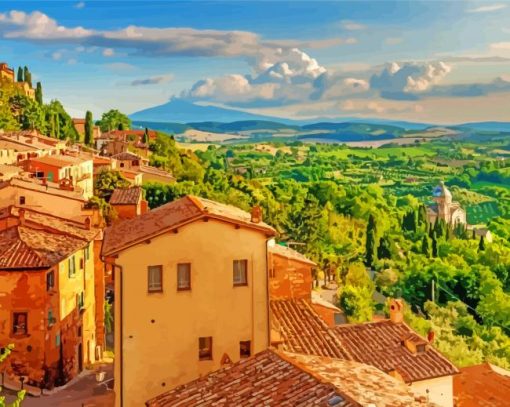 Pitigliano Italy Diamond Paintings