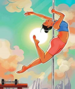 Pole Dance Diamond Paintings