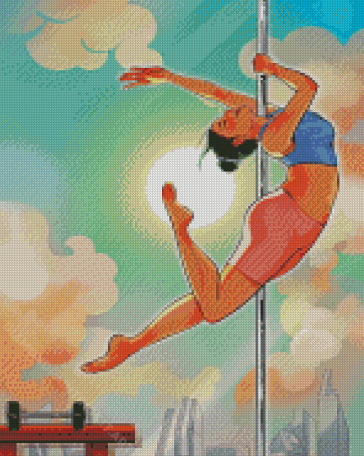 Pole Dance Diamond Paintings