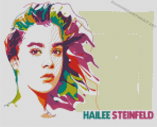 Pop Art Hailee Steinfeld Diamond Paintings