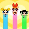 Powerpuff Girl Cartoon Diamond Paintings