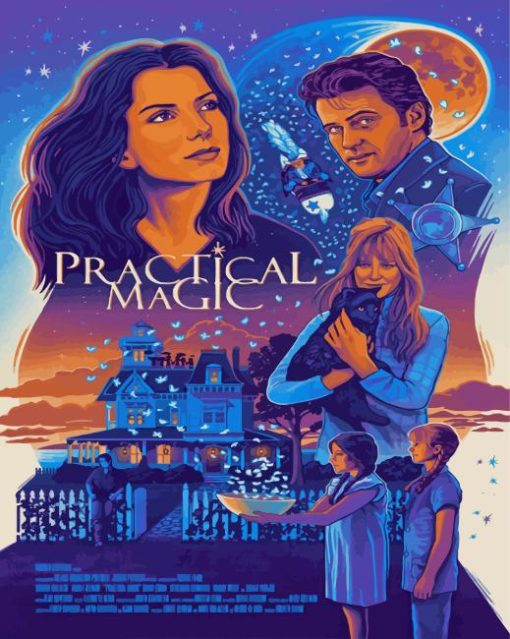 Practical Magic Movie Poster Diamond Paintings