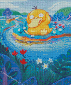 Psyduck Art Diamond Paintings