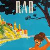 Rab Croatia Poster Diamond Paintings