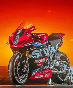 Red Suzuki Gsxr Diamond Paintings