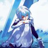 Rei Ayanami Anime Character Diamond Paintings