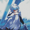 Rei Ayanami Anime Character Diamond Paintings