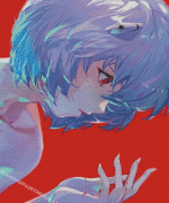 Rei Ayanami Anime Girl Diamond Paintings