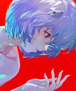 Rei Ayanami Anime Girl Diamond Paintings